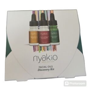 Nyakio Facial Oils Discovery Kit 3 x 0.15 Fl Oz Bottles NIB